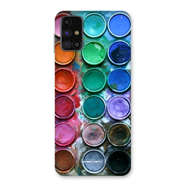 Water Paint Box Back Case for Galaxy M31s