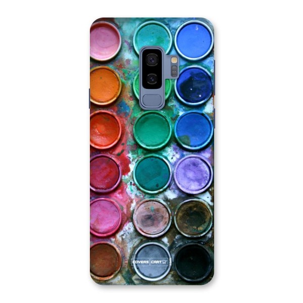 Water Paint Box Back Case for Galaxy S9 Plus