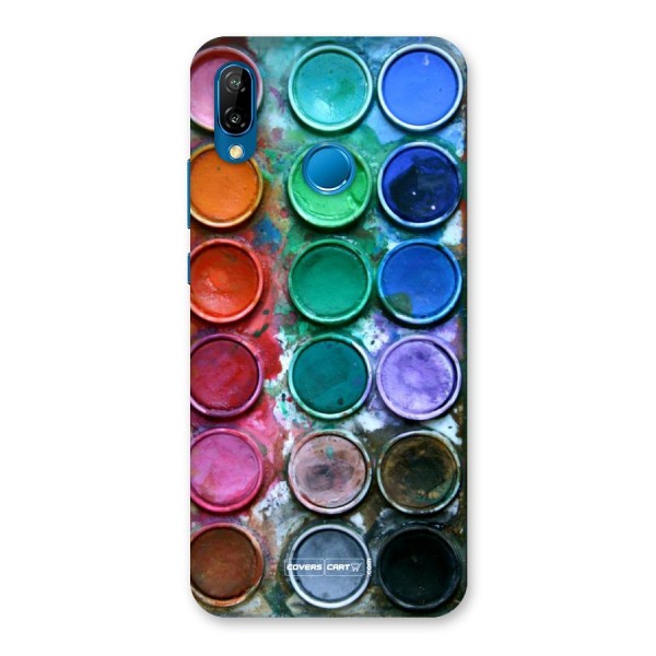 Water Paint Box Back Case for Huawei P20 Lite