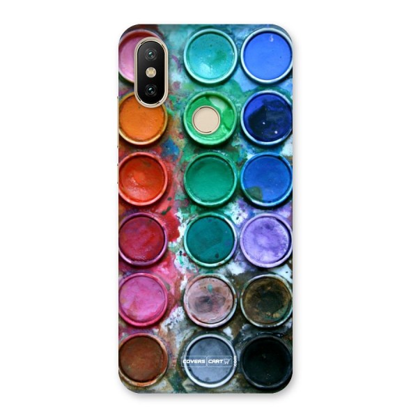 Water Paint Box Back Case for Mi A2