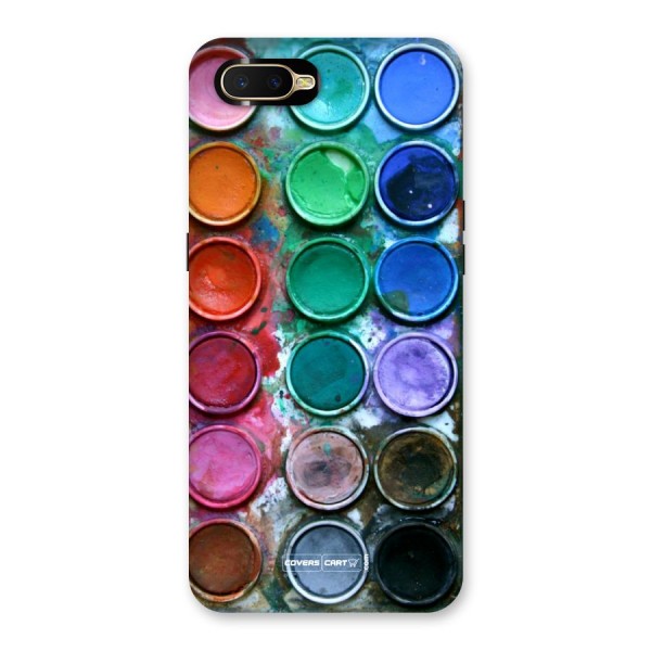 Water Paint Box Back Case for Oppo K1