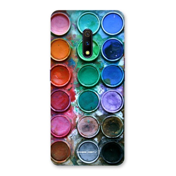 Water Paint Box Back Case for Realme X