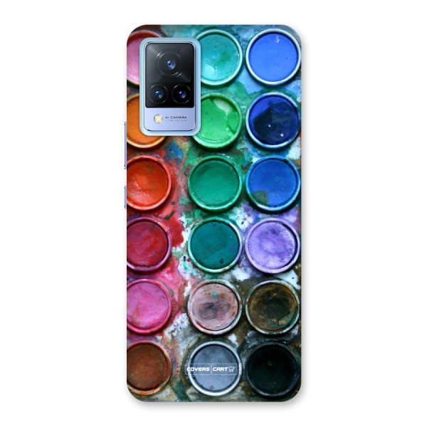 Water Paint Box Back Case for Vivo V21 5G