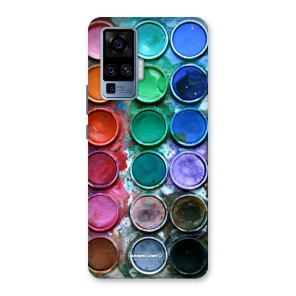 Water Paint Box Back Case for Vivo X50 Pro