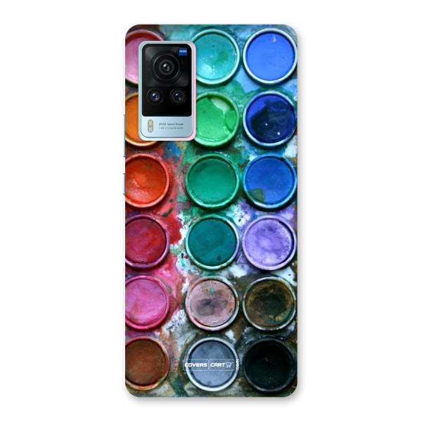 Water Paint Box Back Case for Vivo X60 Pro