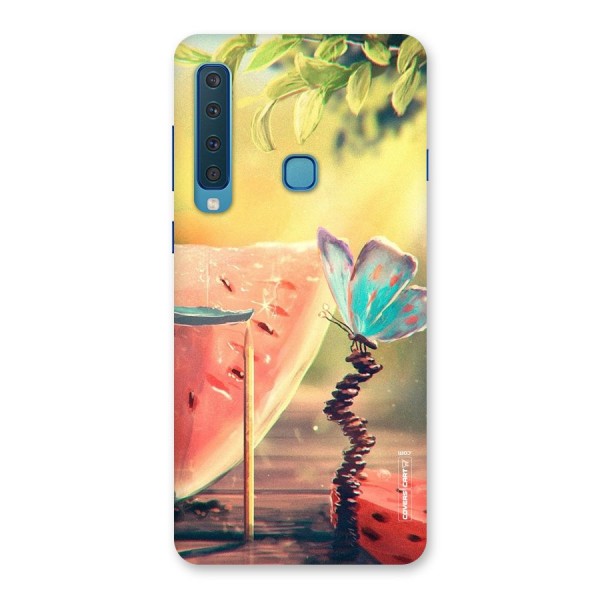 Watermelon Butterfly Back Case for Galaxy A9 (2018)