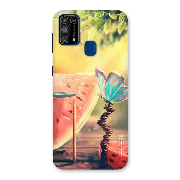 Watermelon Butterfly Back Case for Galaxy F41