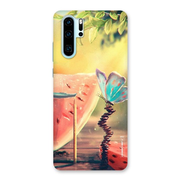 Watermelon Butterfly Back Case for Huawei P30 Pro