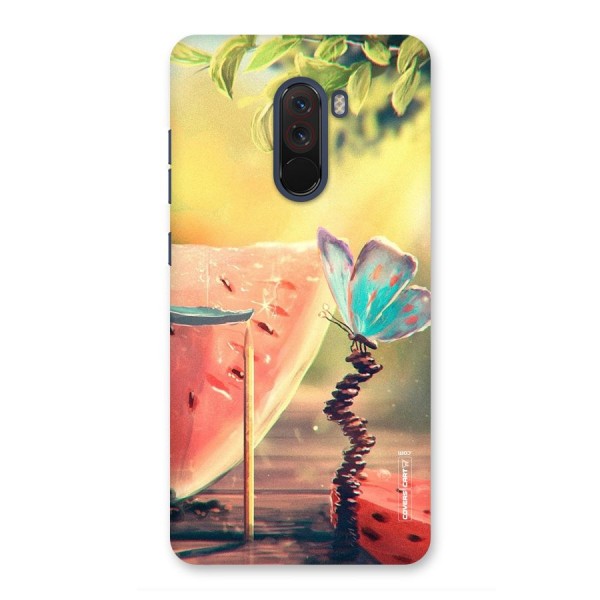 Watermelon Butterfly Back Case for Poco F1