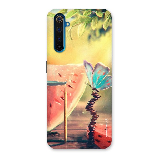 Watermelon Butterfly Back Case for Realme 6 Pro