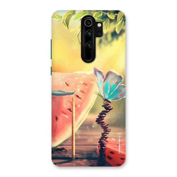 Watermelon Butterfly Back Case for Redmi Note 8 Pro