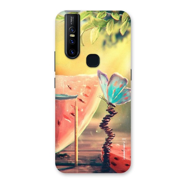 Watermelon Butterfly Back Case for Vivo V15