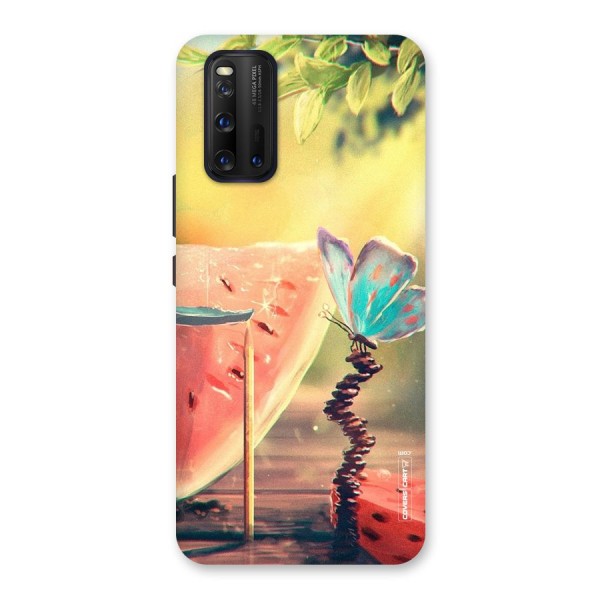 Watermelon Butterfly Back Case for Vivo iQOO 3