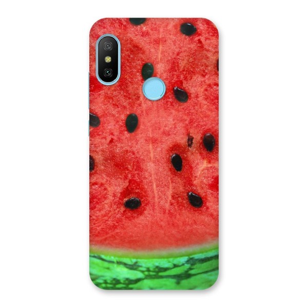 Watermelon Design Back Case for Redmi 6 Pro