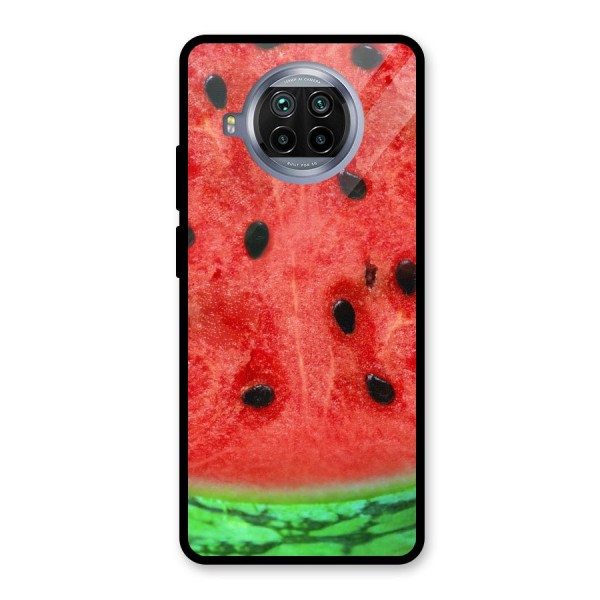 Watermelon Design Glass Back Case for Mi 10i