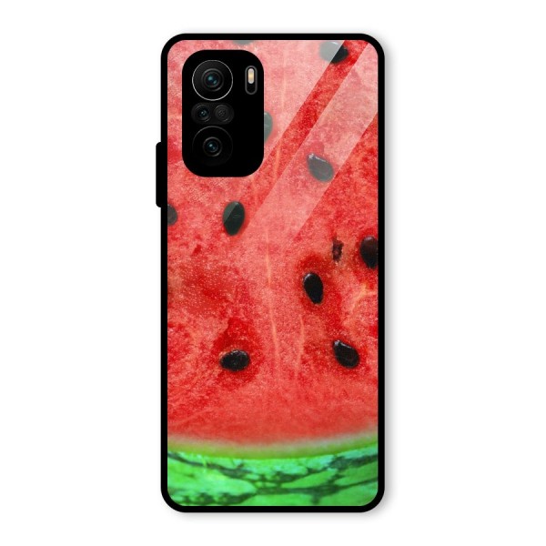 Watermelon Design Glass Back Case for Mi 11x