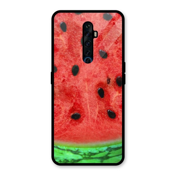 Watermelon Design Glass Back Case for Oppo Reno2 Z