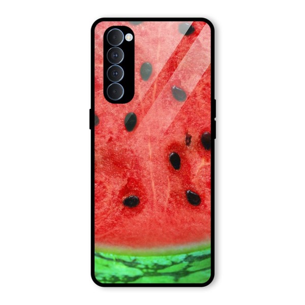 Watermelon Design Glass Back Case for Oppo Reno4 Pro