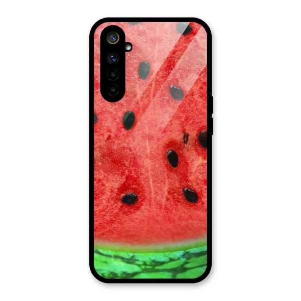 Watermelon Design Glass Back Case for Realme 6