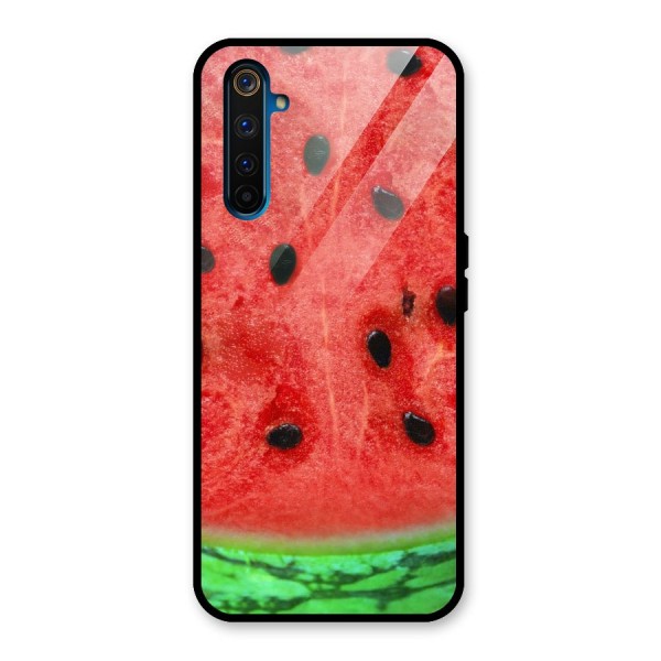 Watermelon Design Glass Back Case for Realme 6 Pro