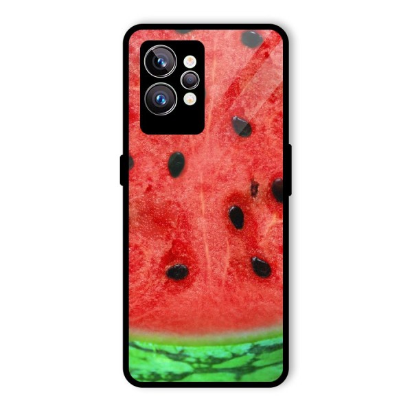 Watermelon Design Glass Back Case for Realme GT2 Pro