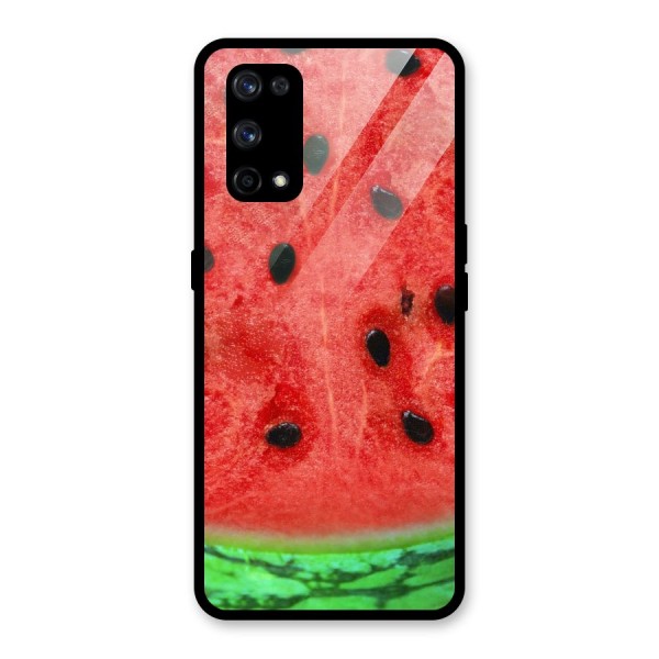 Watermelon Design Glass Back Case for Realme X7 Pro