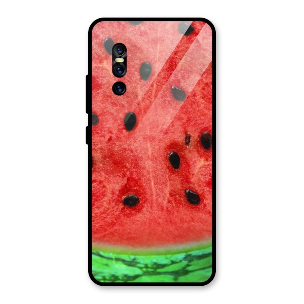 Watermelon Design Glass Back Case for Vivo V15 Pro