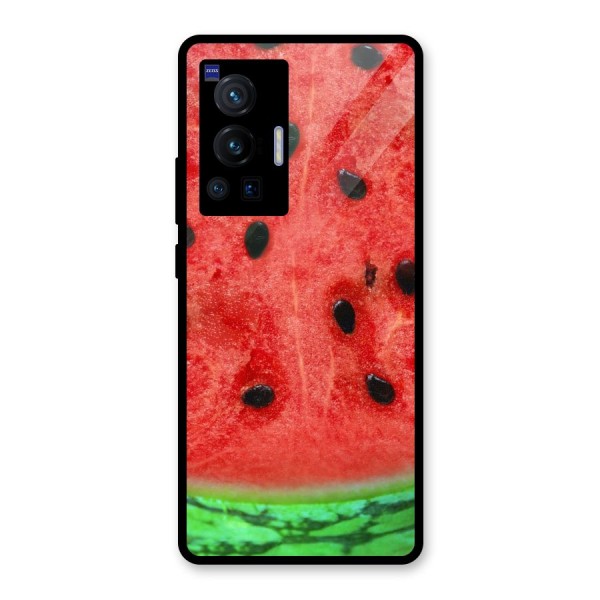 Watermelon Design Glass Back Case for Vivo X70 Pro