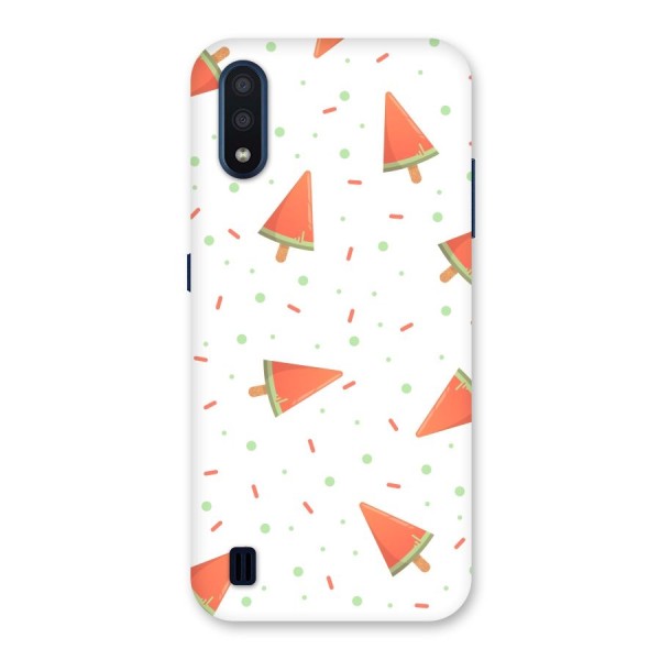 Watermelon Ice Creams Back Case for Galaxy M01