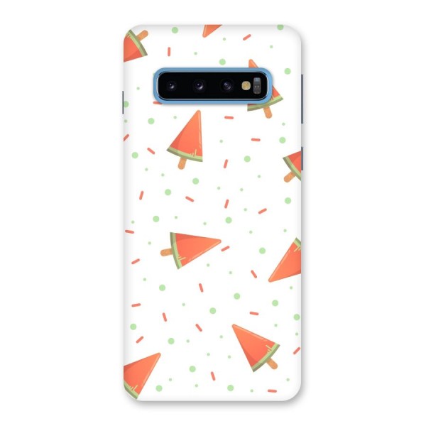 Watermelon Ice Creams Back Case for Galaxy S10