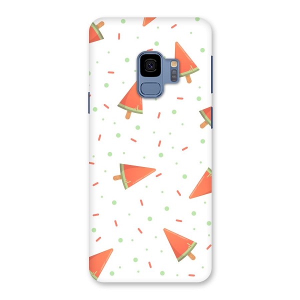 Watermelon Ice Creams Back Case for Galaxy S9