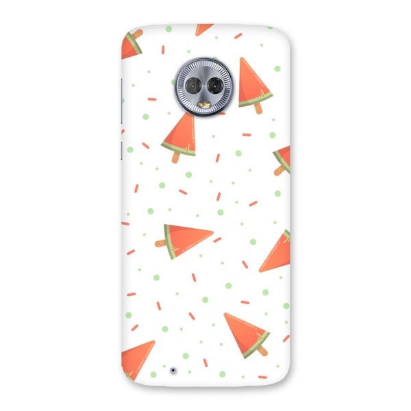 Watermelon Ice Creams Back Case for Moto G6