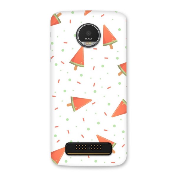 Watermelon Ice Creams Back Case for Moto Z Play