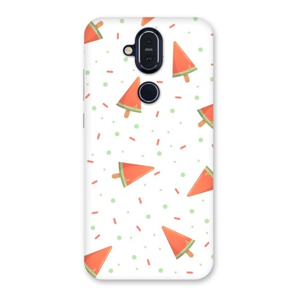 Watermelon Ice Creams Back Case for Nokia 8.1