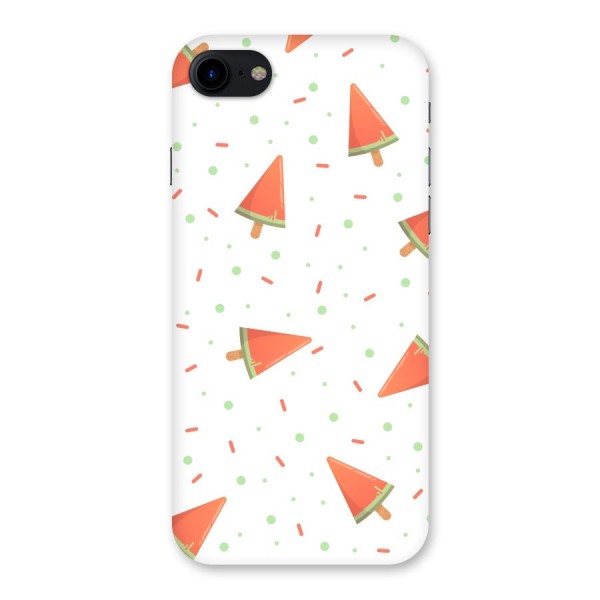 Watermelon Ice Creams Back Case for iPhone SE 2020