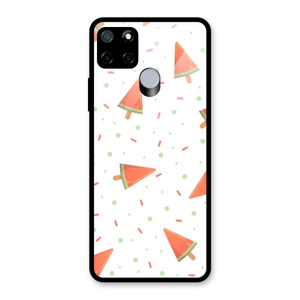 Watermelon Ice Creams Glass Back Case for Realme C12