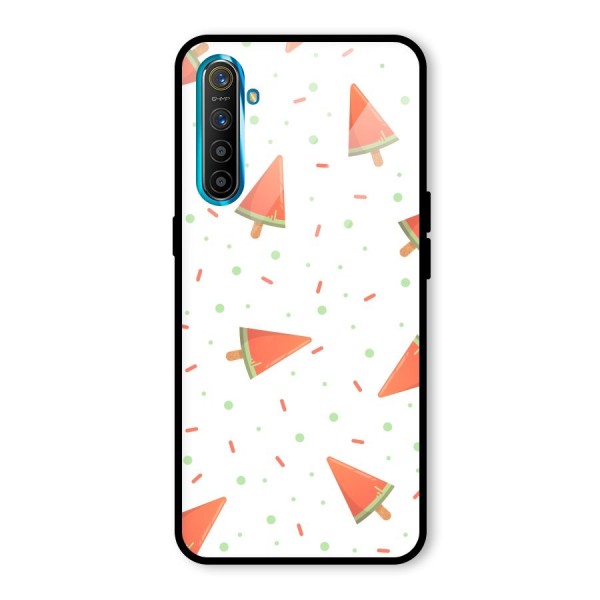 Watermelon Ice Creams Glass Back Case for Realme XT