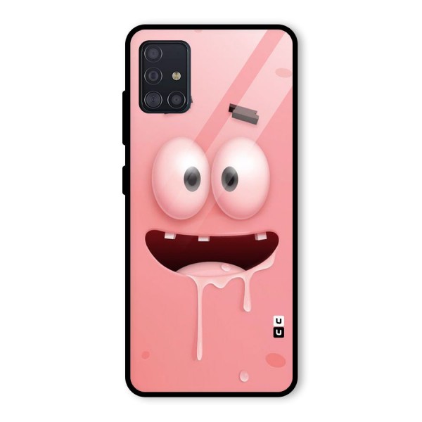 Watery Mouth Glass Back Case for Galaxy A51