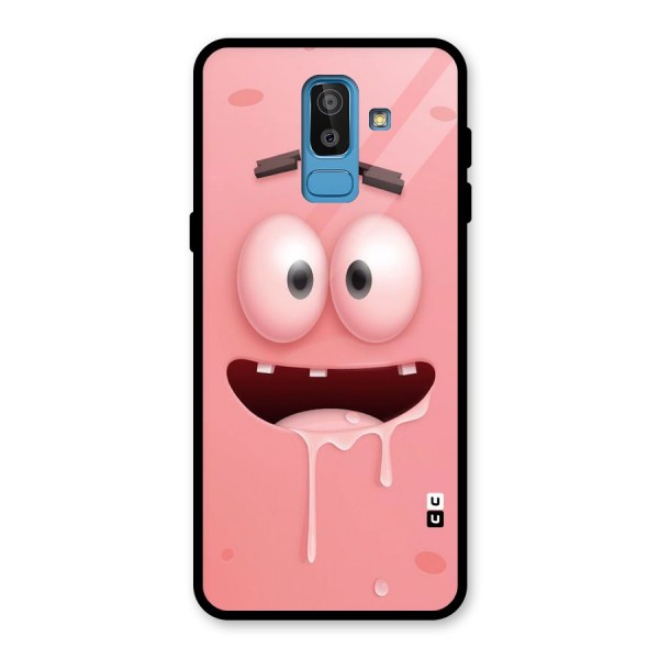 Watery Mouth Glass Back Case for Galaxy J8