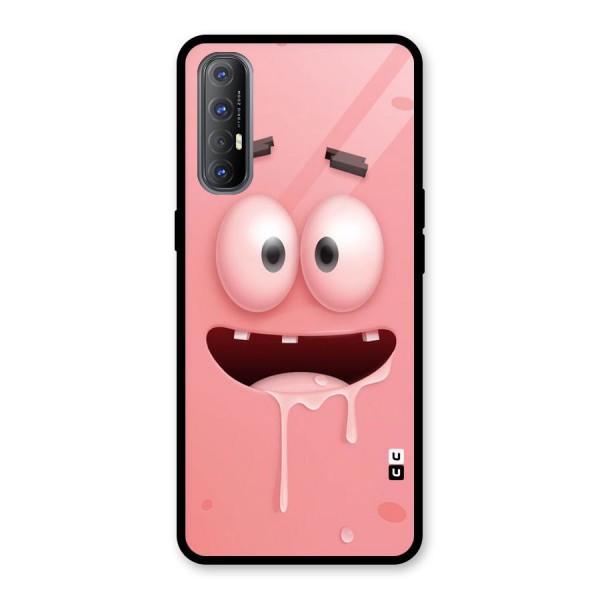 Watery Mouth Glass Back Case for Oppo Reno3 Pro