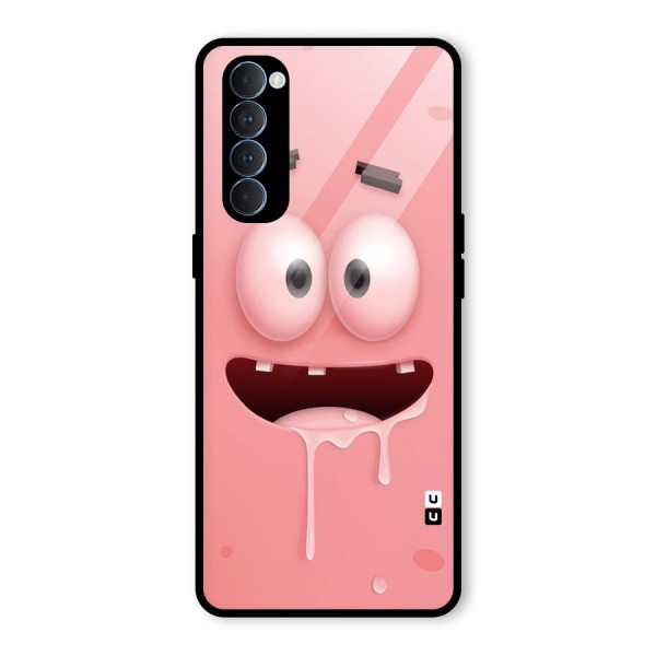 Watery Mouth Glass Back Case for Oppo Reno4 Pro