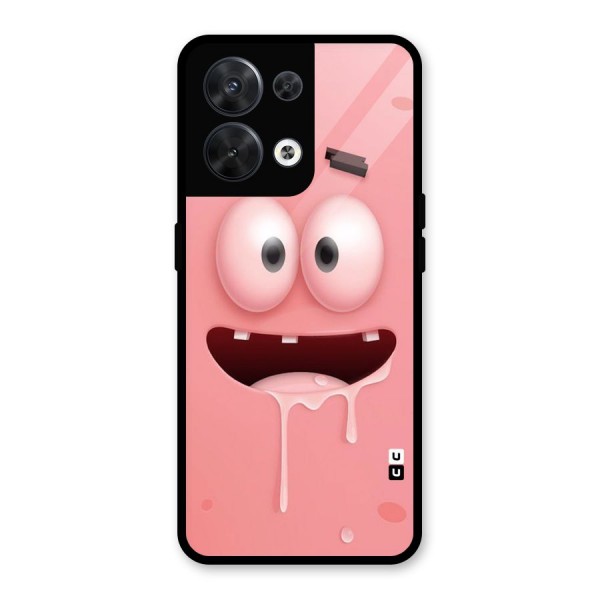 Watery Mouth Glass Back Case for Oppo Reno8 5G