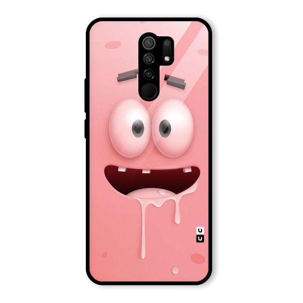 Watery Mouth Glass Back Case for Redmi 9 Prime