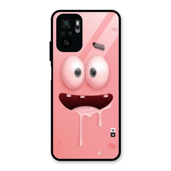 Watery Mouth Glass Back Case for Redmi Note 10