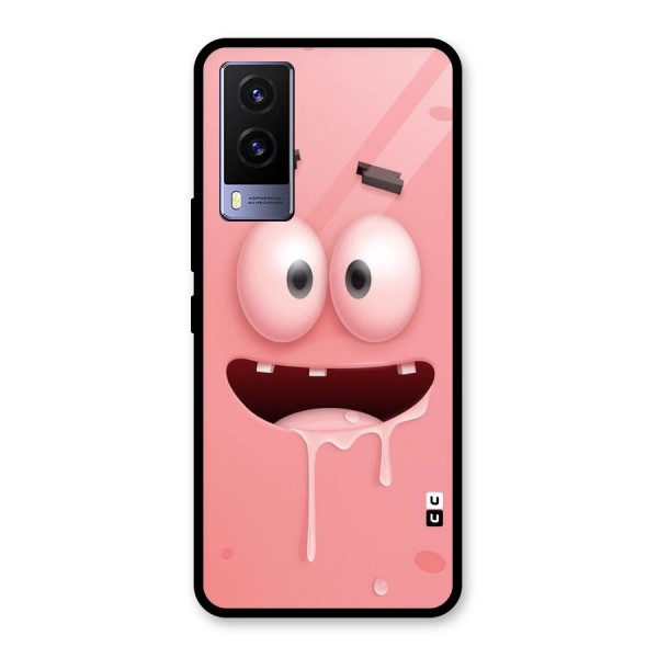 Watery Mouth Glass Back Case for Vivo V21e 5G