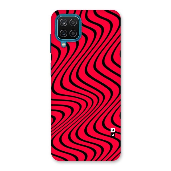 Waves Pattern Print Back Case for Galaxy M12