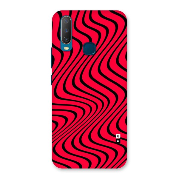 Waves Pattern Print Back Case for Vivo U10