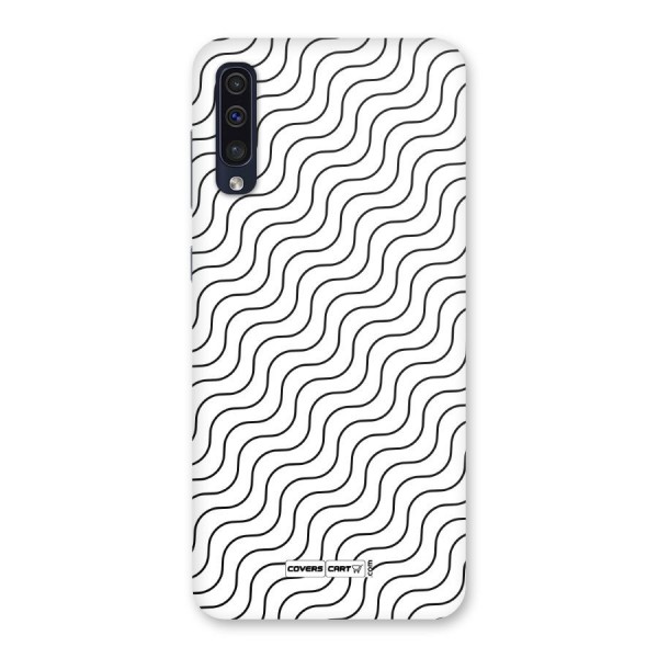 Wavy Pattern Back Case for Galaxy A50