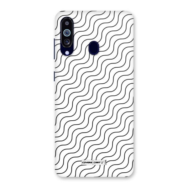 Wavy Pattern Back Case for Galaxy A60