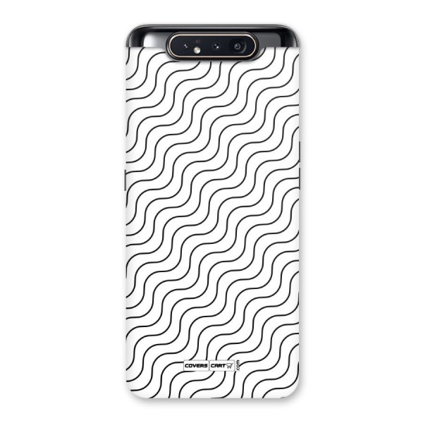 Wavy Pattern Back Case for Galaxy A80